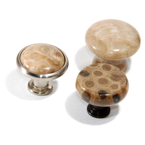 Petoskey Stone Cabinet Knobs