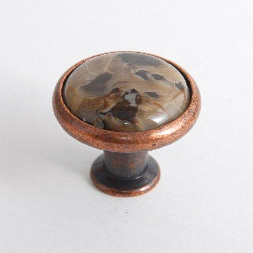 Designer Antique Copper Petoskey Stone